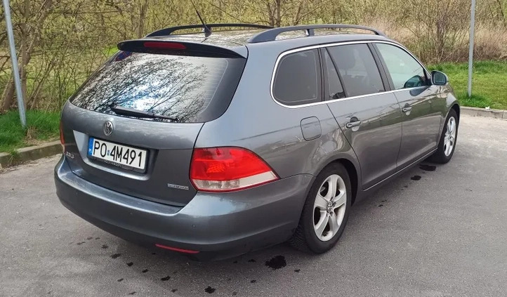 Volkswagen Golf cena 12500 przebieg: 293000, rok produkcji 2009 z Poznań małe 172